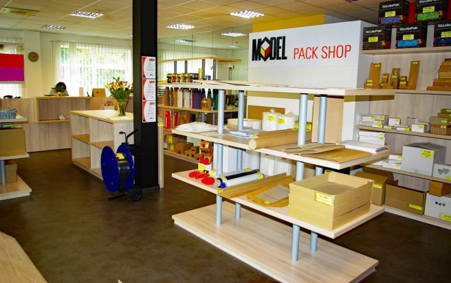 Prodejna Packshop Praha